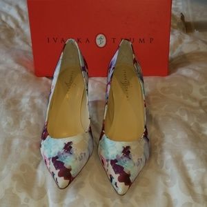 Ivanka Trump Floral Heels Size 12